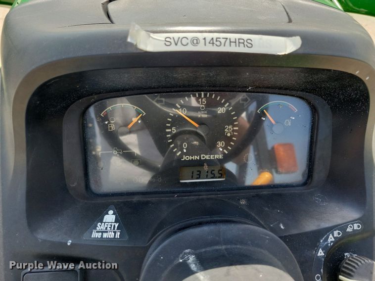 image for item KB9057 2007 John Deere 3320 MFWD tractor