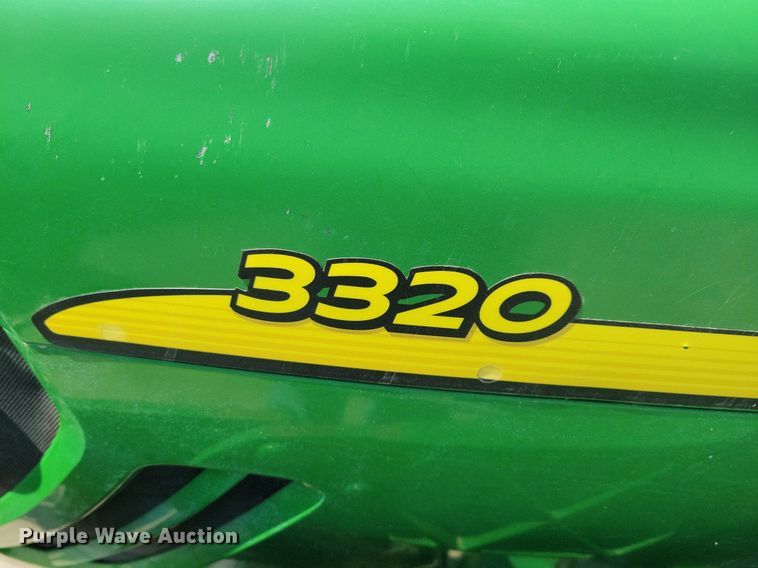 image for item KB9057 2007 John Deere 3320 MFWD tractor