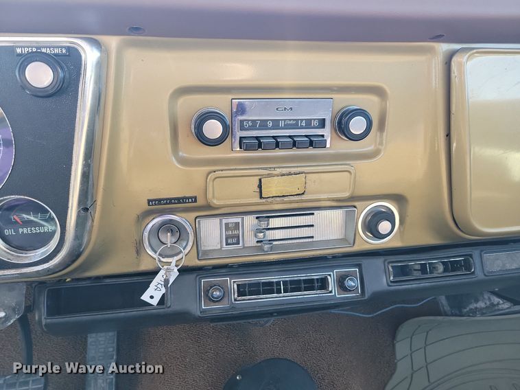 image for item KB9060 1970 Chevrolet  K10 pickup truck