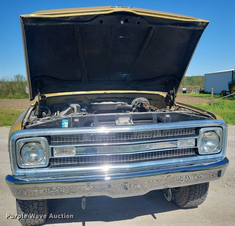 image for item KB9060 1970 Chevrolet  K10 pickup truck