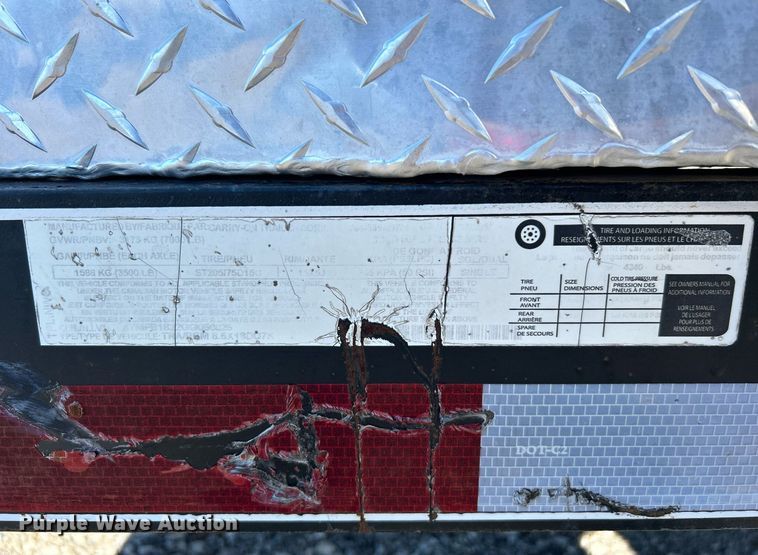 image for item KH9588 2016 Carry-On utility trailer