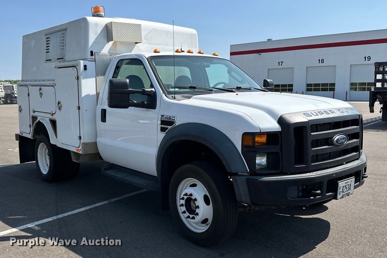 image for item LR9362 2008 Ford  F450 Super Duty fiber optic splicing truck