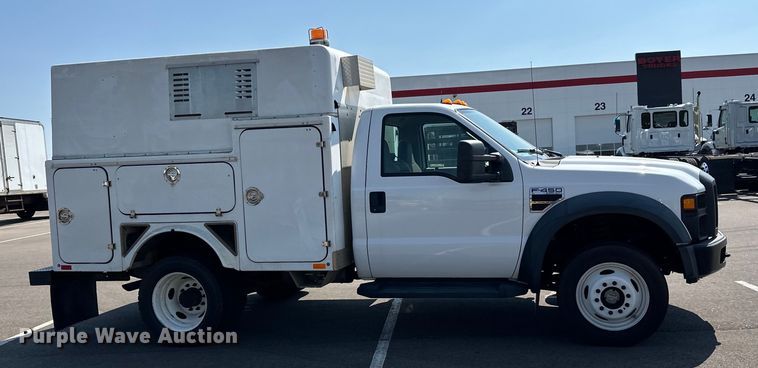 image for item LR9362 2008 Ford  F450 Super Duty fiber optic splicing truck