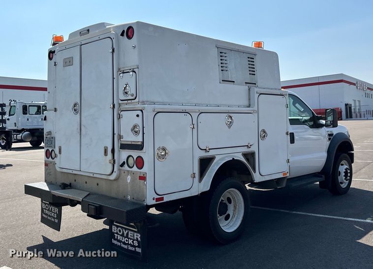 image for item LR9362 2008 Ford  F450 Super Duty fiber optic splicing truck