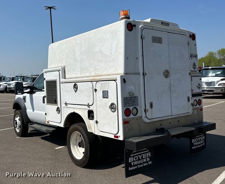 image for item LR9362 2008 Ford  F450 Super Duty fiber optic splicing truck