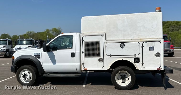 image for item LR9362 2008 Ford  F450 Super Duty fiber optic splicing truck
