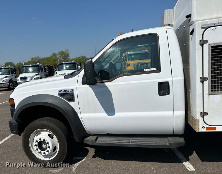 image for item LR9362 2008 Ford  F450 Super Duty fiber optic splicing truck