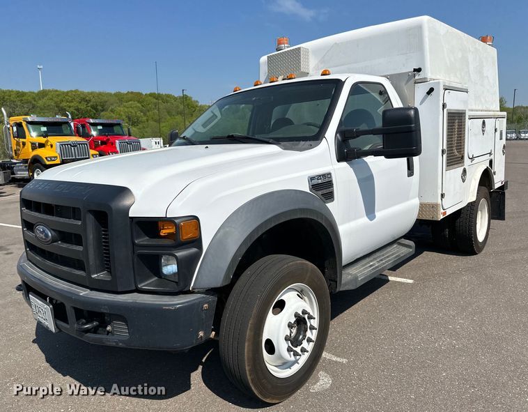 image for item LR9362 2008 Ford  F450 Super Duty fiber optic splicing truck