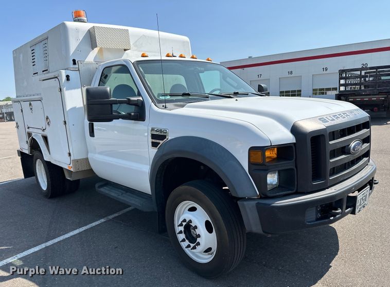 image for item LR9362 2008 Ford  F450 Super Duty fiber optic splicing truck