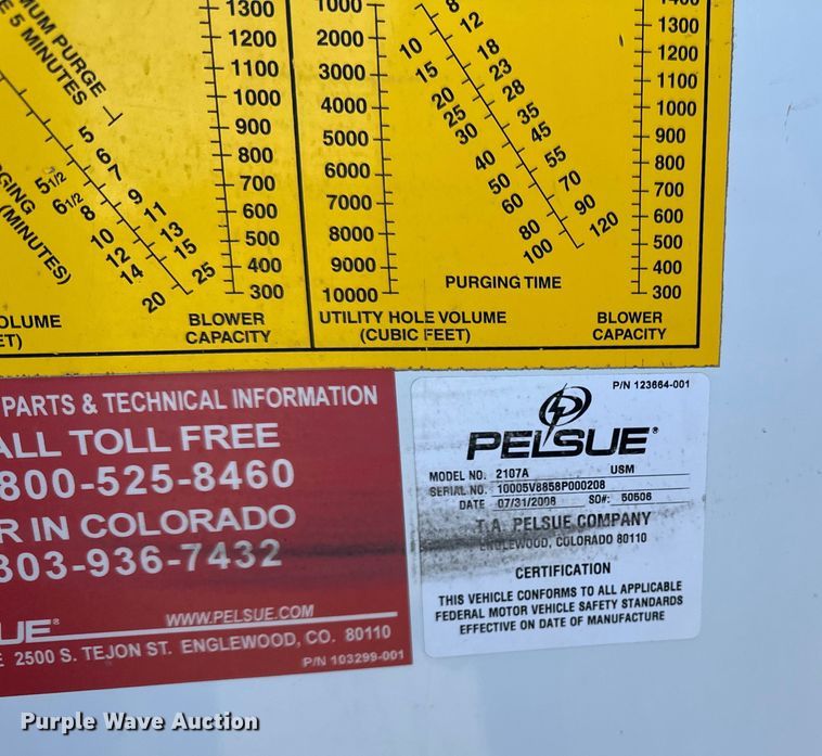 image for item LR9362 2008 Ford  F450 Super Duty fiber optic splicing truck