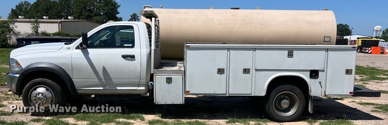 image for item LU9852 2012 Dodge Ram 4500 utility bed pickup truck