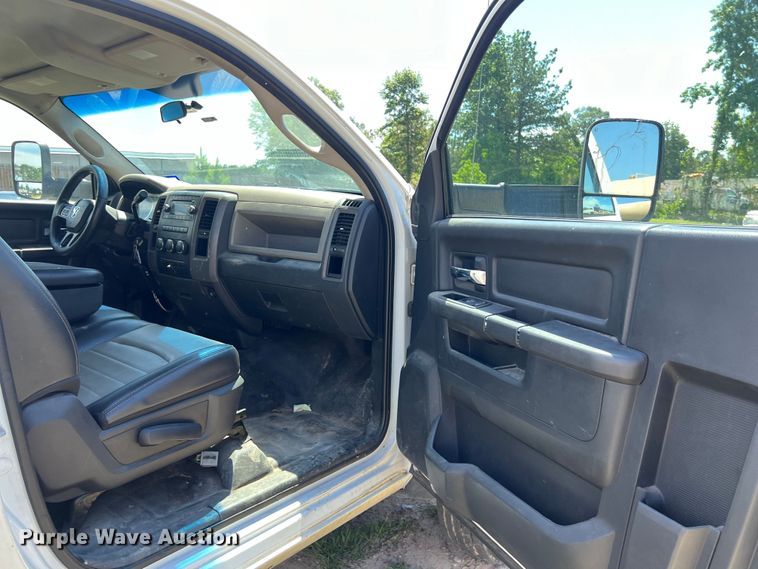 image for item LU9852 2012 Dodge Ram 4500 utility bed pickup truck