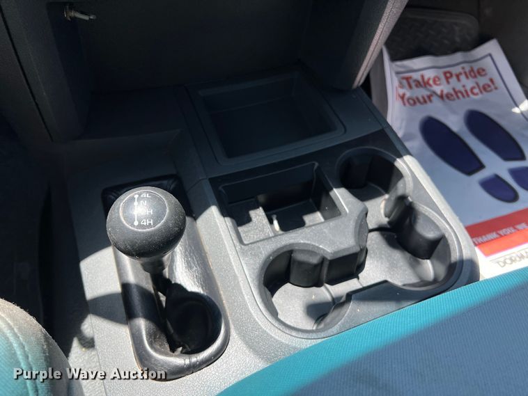 image for item LU9854 2007 Dodge Ram 2500HD Quad Cab utility bed pickup truck