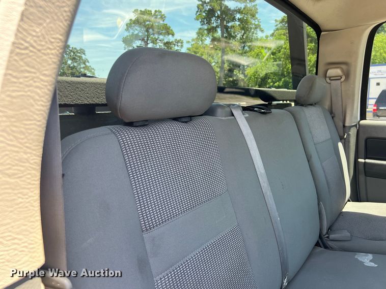 image for item LU9854 2007 Dodge Ram 2500HD Quad Cab utility bed pickup truck