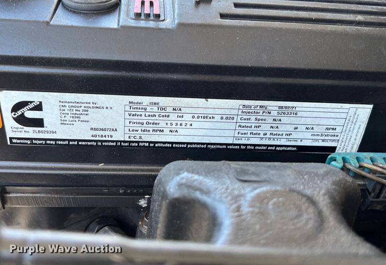 image for item LU9854 2007 Dodge Ram 2500HD Quad Cab utility bed pickup truck