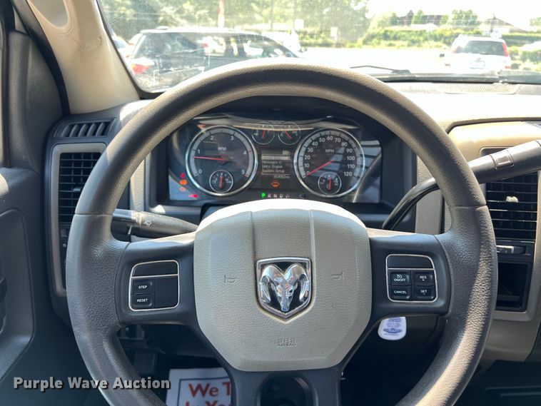 image for item LU9856 2012 Dodge Ram 4500HD flatbed pickup truck