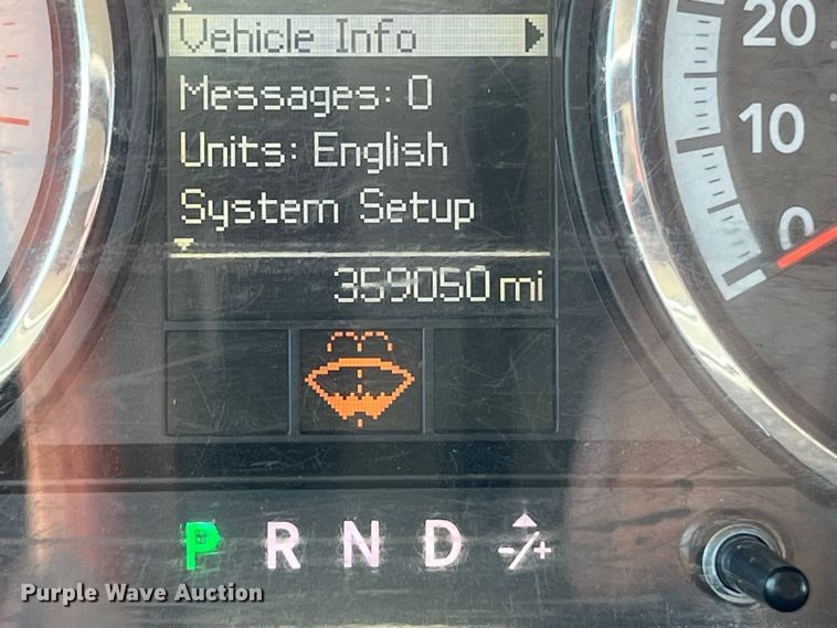 image for item LU9856 2012 Dodge Ram 4500HD flatbed pickup truck