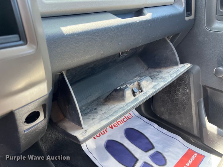 image for item LU9856 2012 Dodge Ram 4500HD flatbed pickup truck