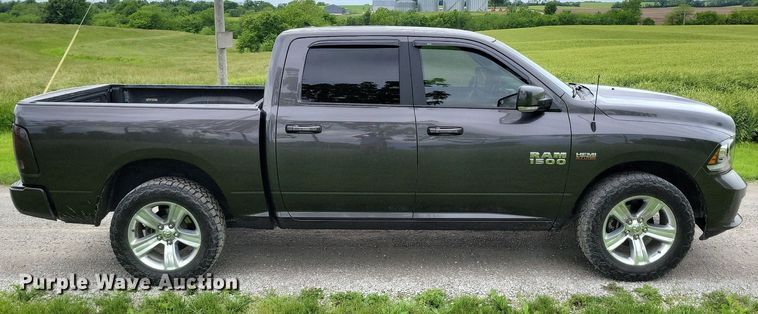 image for item MJ9438 2018 Dodge Ram 1500 Crew Cab pickup truck