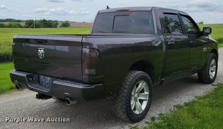 image for item MJ9438 2018 Dodge Ram 1500 Crew Cab pickup truck