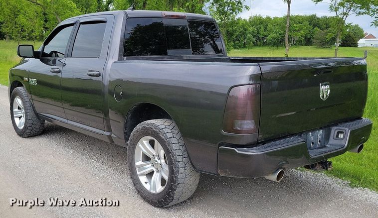 image for item MJ9438 2018 Dodge Ram 1500 Crew Cab pickup truck