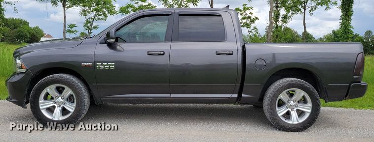 image for item MJ9438 2018 Dodge Ram 1500 Crew Cab pickup truck