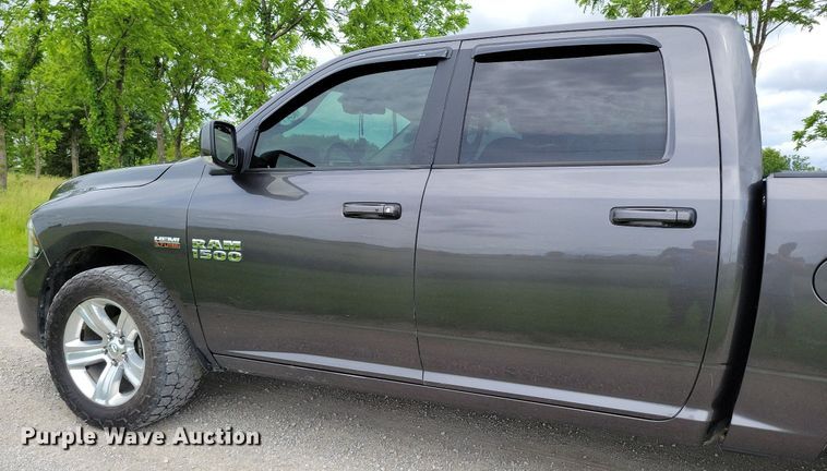 image for item MJ9438 2018 Dodge Ram 1500 Crew Cab pickup truck