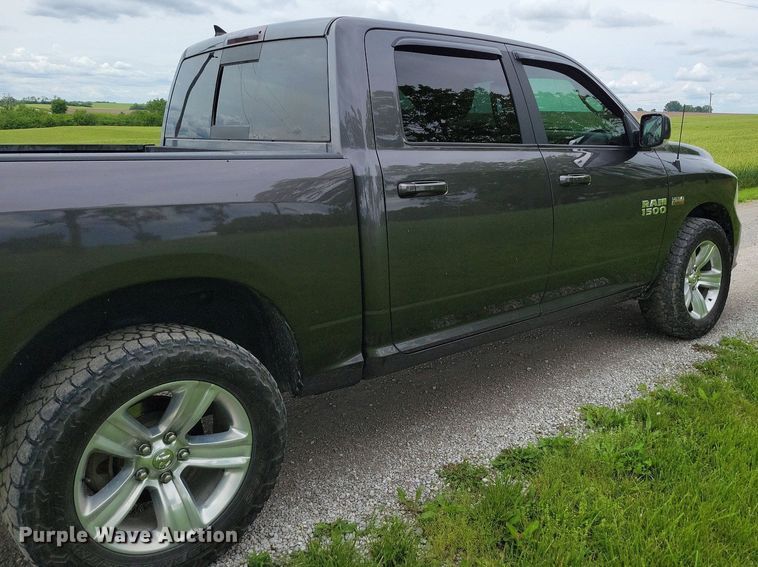 image for item MJ9438 2018 Dodge Ram 1500 Crew Cab pickup truck