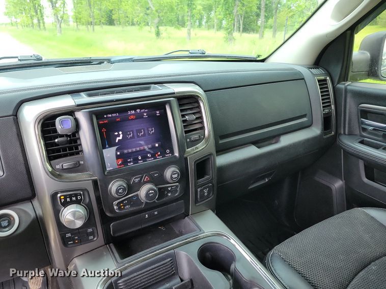 image for item MJ9438 2018 Dodge Ram 1500 Crew Cab pickup truck