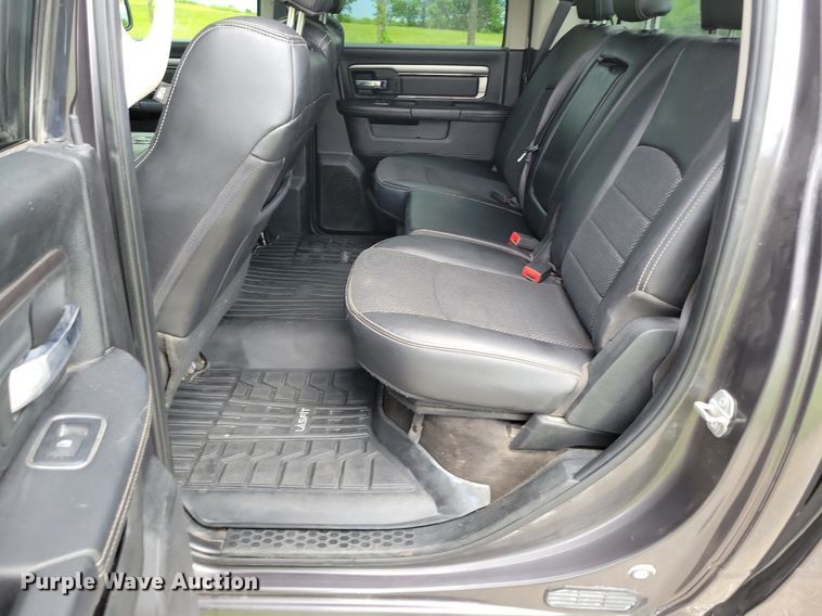 image for item MJ9438 2018 Dodge Ram 1500 Crew Cab pickup truck