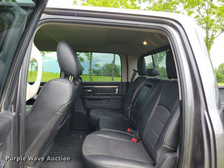 image for item MJ9438 2018 Dodge Ram 1500 Crew Cab pickup truck