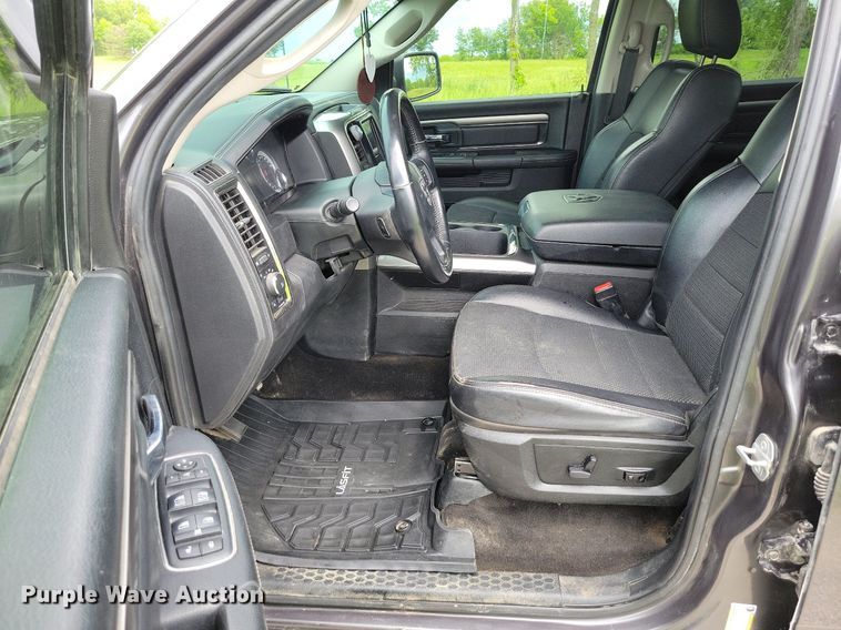 image for item MJ9438 2018 Dodge Ram 1500 Crew Cab pickup truck