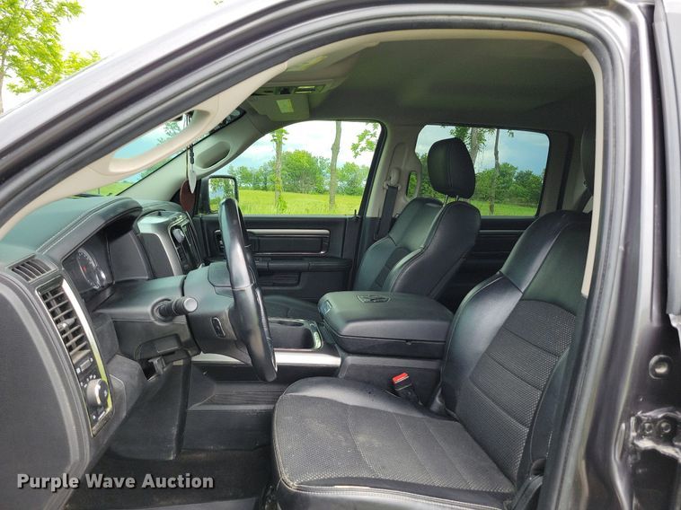 image for item MJ9438 2018 Dodge Ram 1500 Crew Cab pickup truck