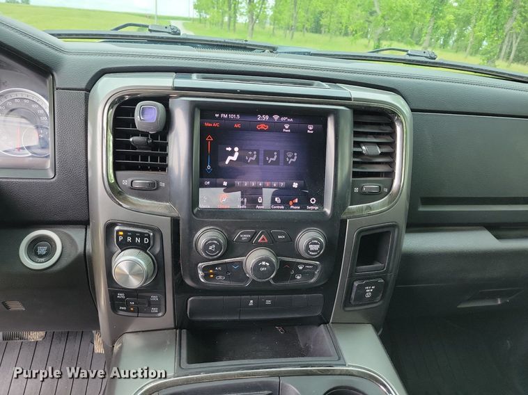 image for item MJ9438 2018 Dodge Ram 1500 Crew Cab pickup truck