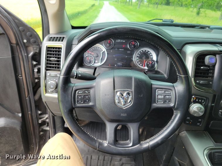 image for item MJ9438 2018 Dodge Ram 1500 Crew Cab pickup truck