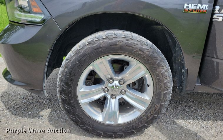 image for item MJ9438 2018 Dodge Ram 1500 Crew Cab pickup truck