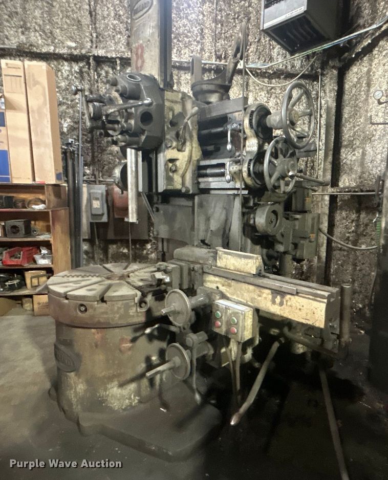image for item NB9407 Bullard  vertical turret lathe