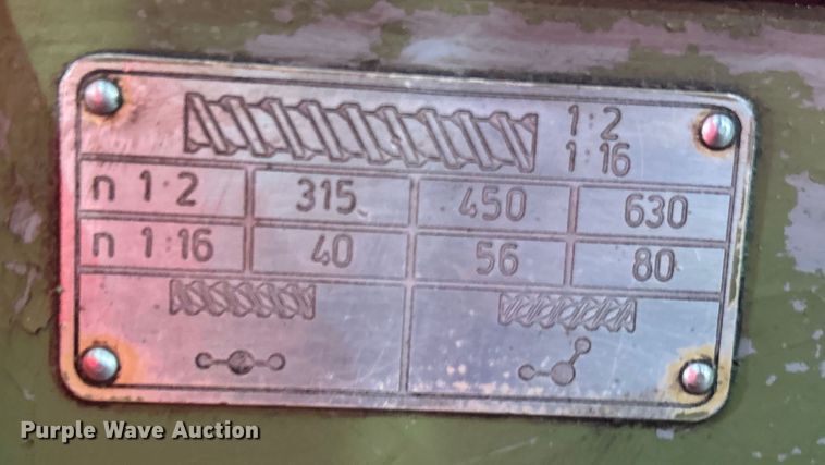 image for item NB9408 American Edelstaal, Inc. lathe