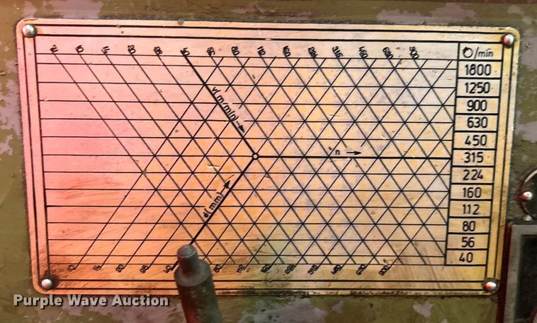 image for item NB9408 American Edelstaal, Inc. lathe