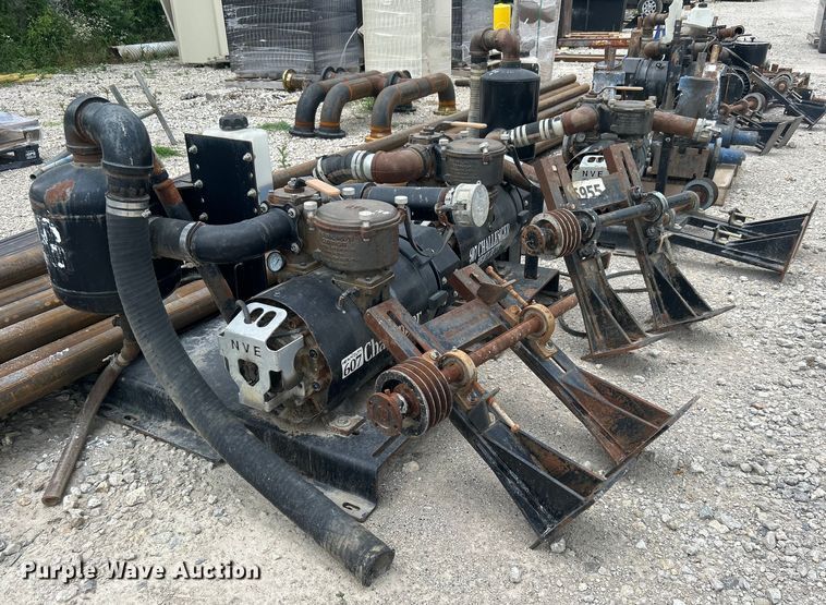 image for item NB9410 (3) Challenger 100-607-FS 607 Heavy Duty vacuum pumps