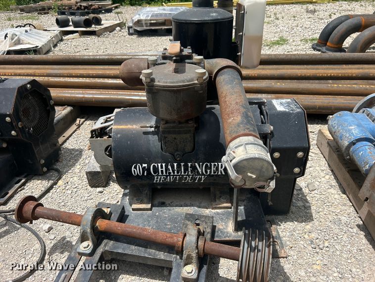 image for item NB9410 (3) Challenger 100-607-FS 607 Heavy Duty vacuum pumps