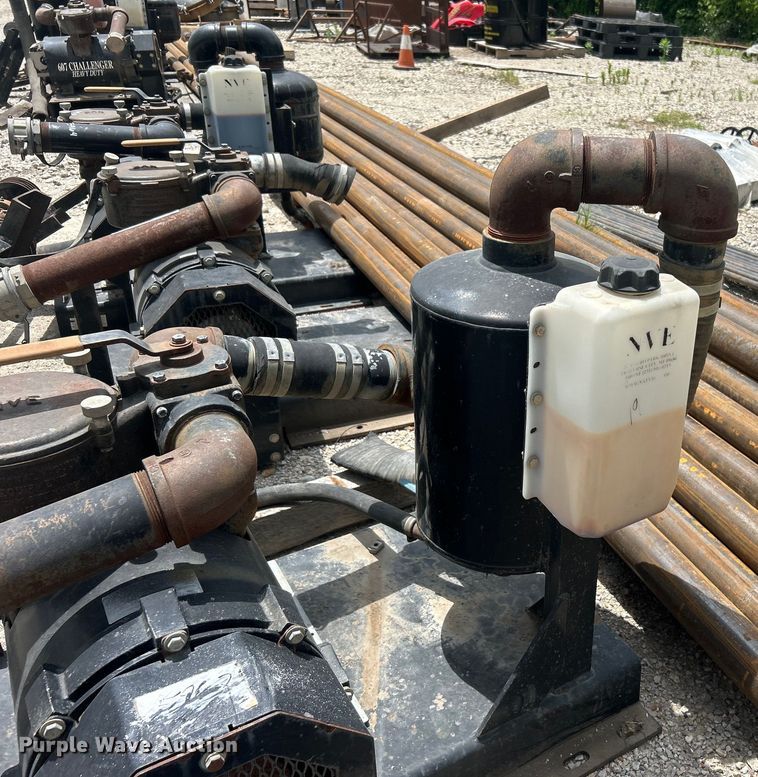 image for item NB9410 (3) Challenger 100-607-FS 607 Heavy Duty vacuum pumps