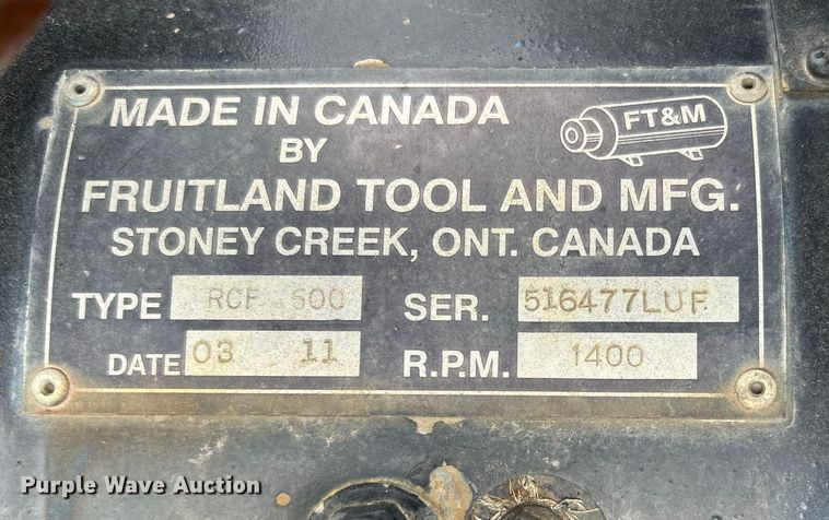 image for item NB9411 (3) Fruitland RCF500 vacuum pumps