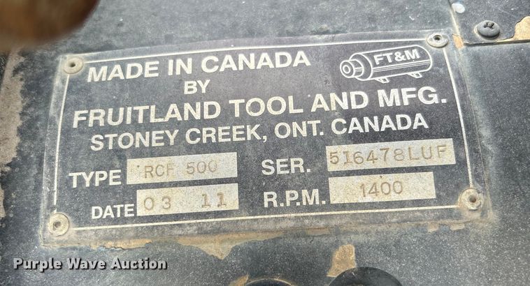 image for item NB9411 (3) Fruitland RCF500 vacuum pumps