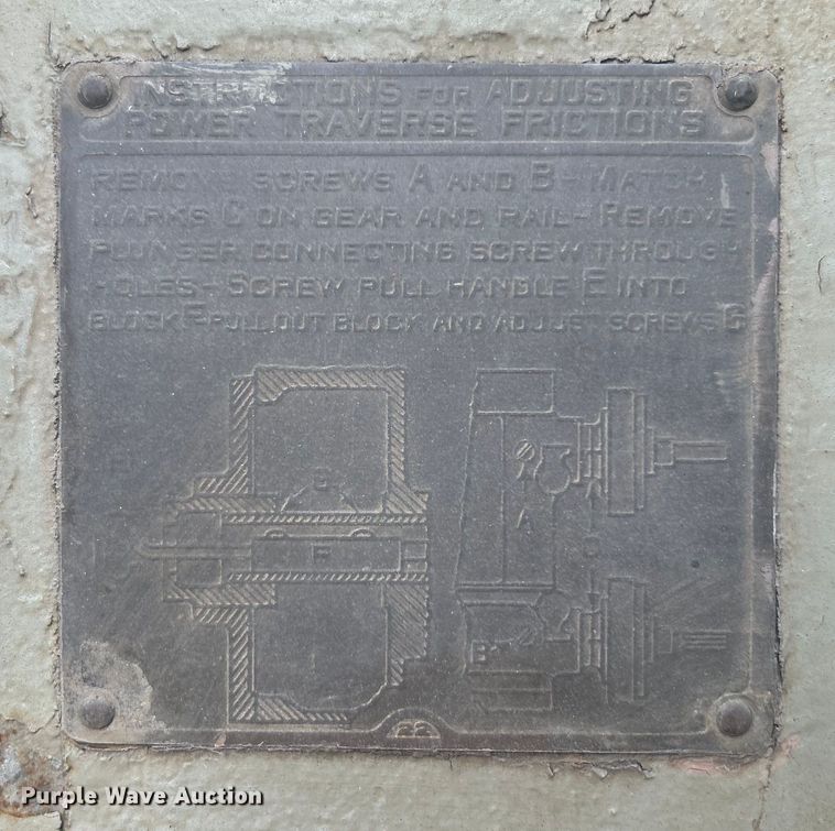 image for item NB9412 Bullard vertical turret lathe