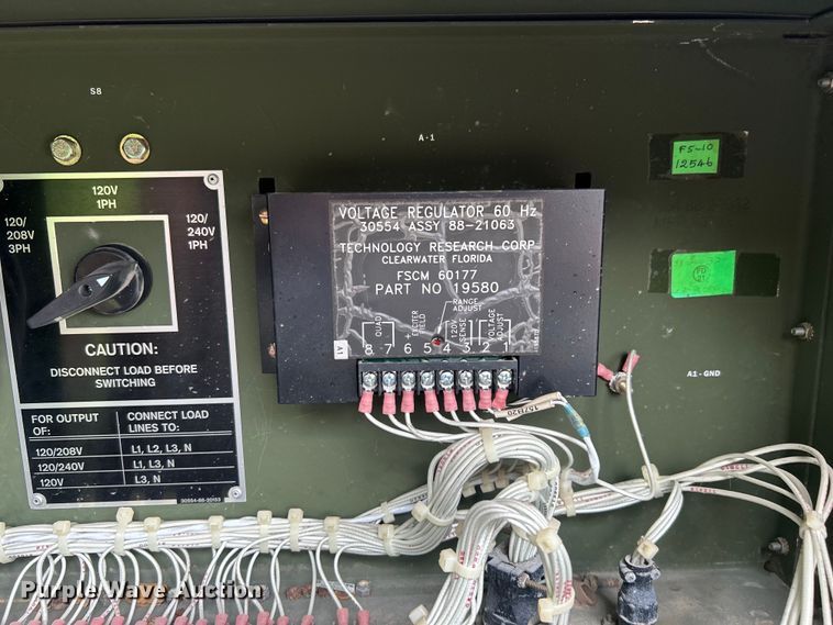 image for item NB9421 2007 Otan MEP-803A generator