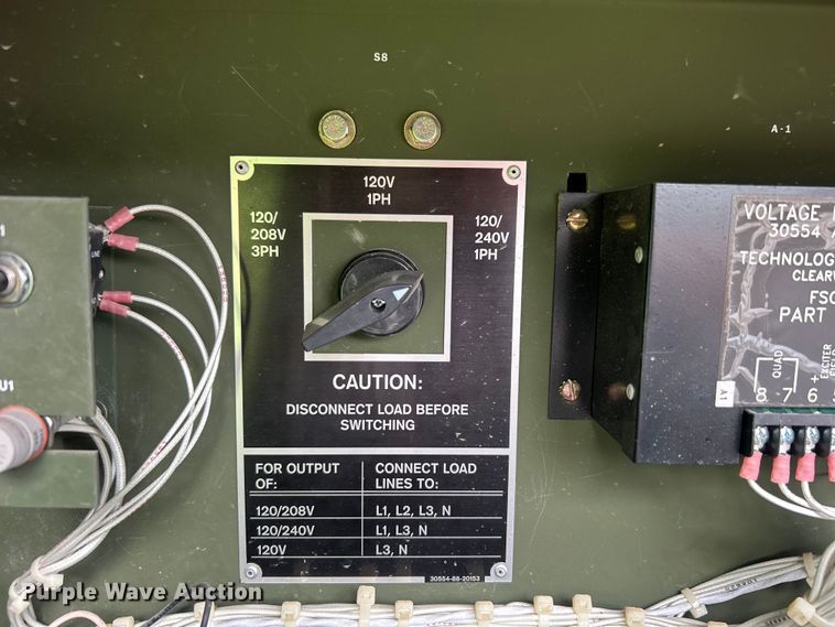 image for item NB9421 2007 Otan MEP-803A generator