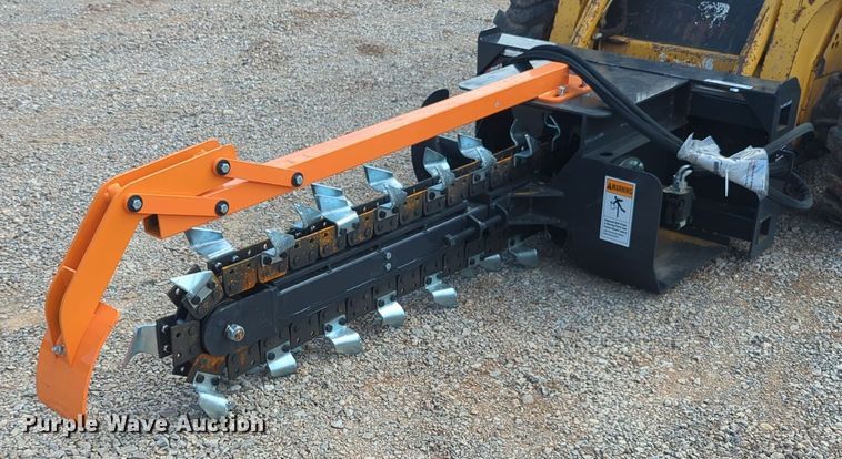 image for item NG9767 2023 Wolverine TCR12-48H skid steer trencher