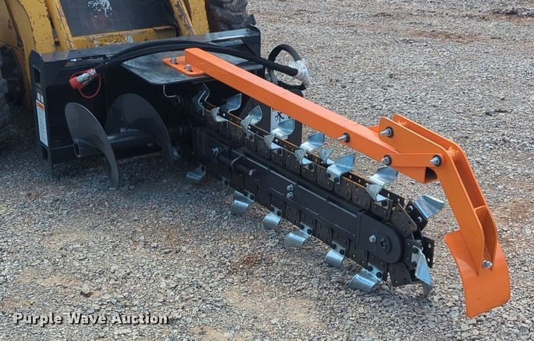 image for item NG9767 2023 Wolverine TCR12-48H skid steer trencher