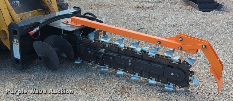 image for item NG9767 2023 Wolverine TCR12-48H skid steer trencher